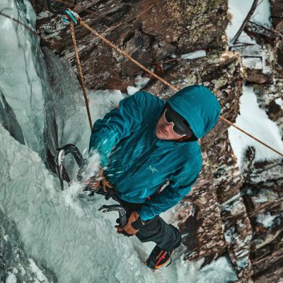 Ice Climbing in Virginia’s Blue Ridge with Grant Price, Blue Ridge Mountain Guides